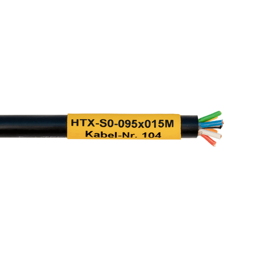 Label shrink tubing