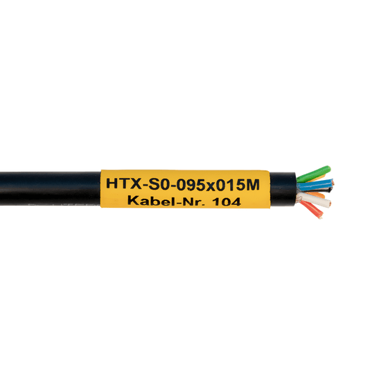 Printed shrink tubing