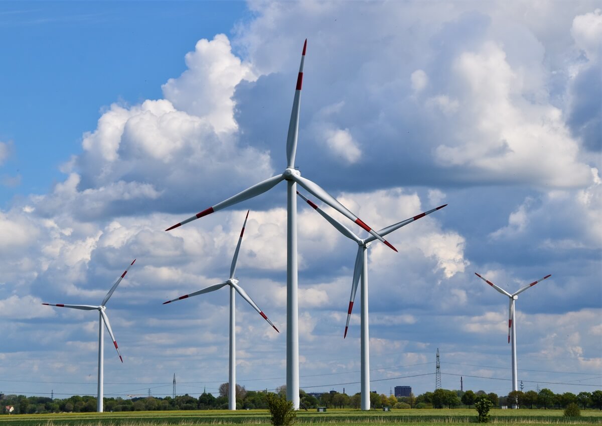 Industrial labelling Wind turbines