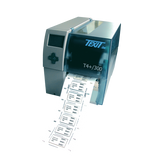 HTX-PS0 Heat shrink marker, assembled, in thermal transfer printer